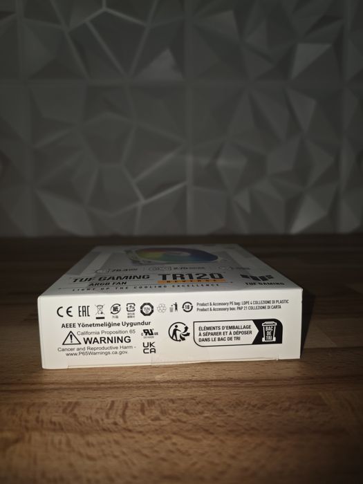 ASUS TUF TR120 argb reverse fan