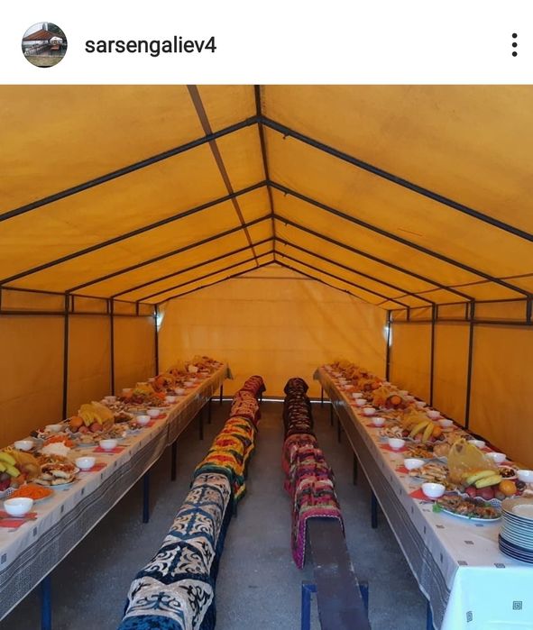 Аренда палаток..