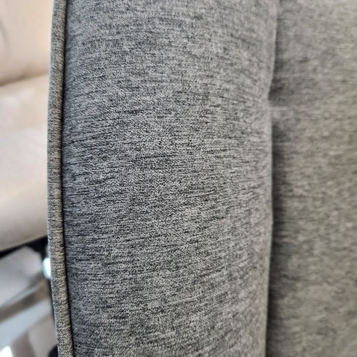 PROMO Fotoliu WOLTU, textil gri