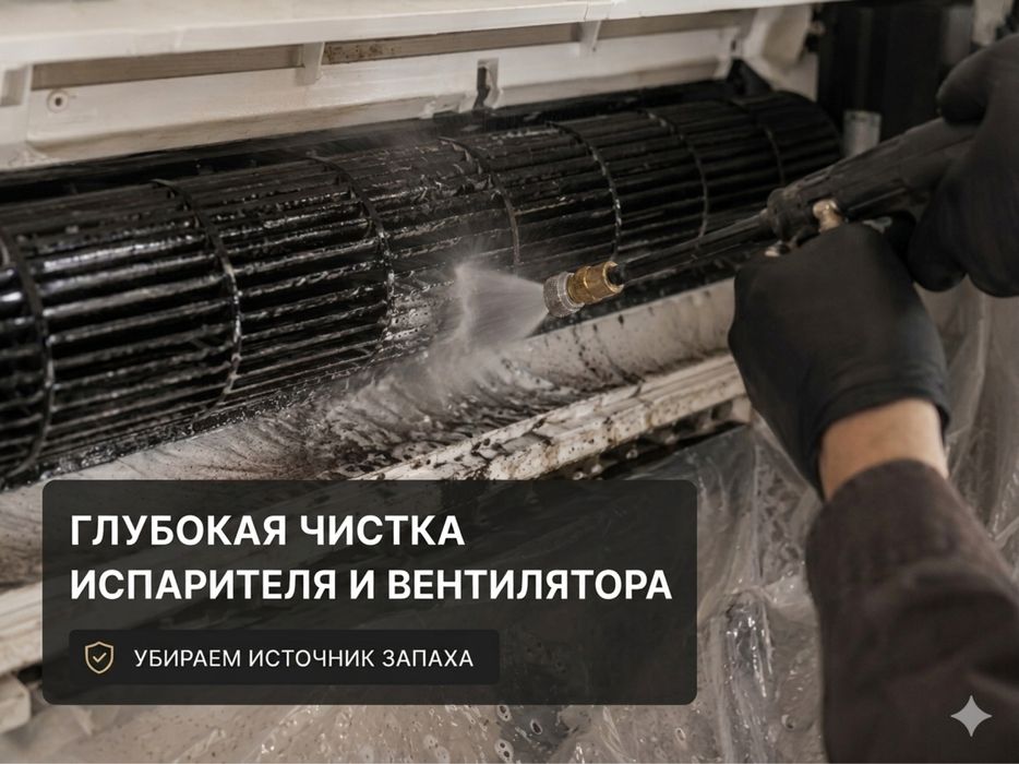 Ремонт и обслуживание кондиционеров. Заправка, чистка и ремонт кондёра