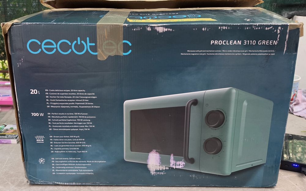 Микровълнова Cecotec 20l