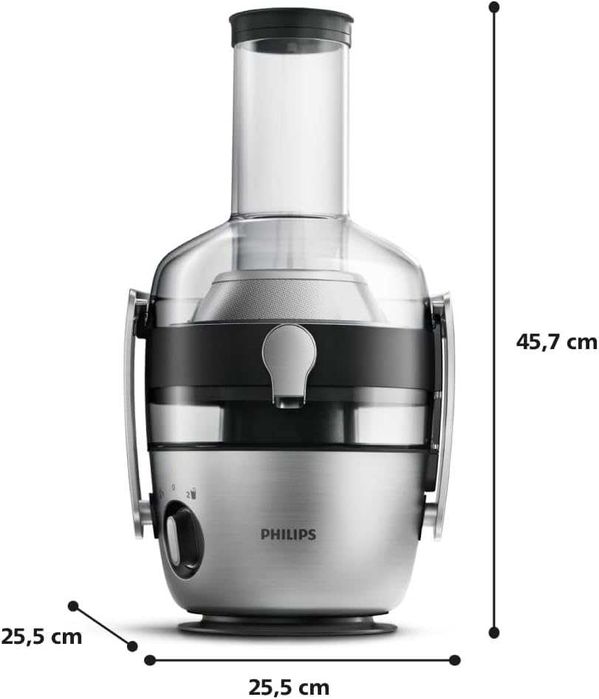 Електрическа сокоизстисквачка Philips HR1921/20 бързо почистване 1100W