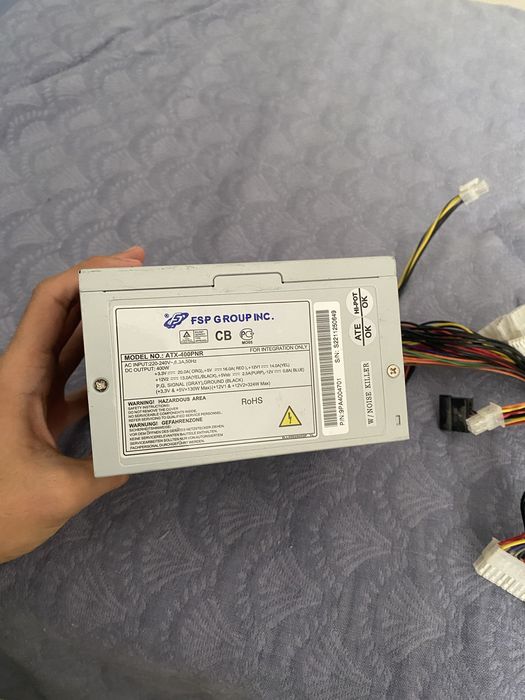 Продаю блок питание fsp atx-400 ватт