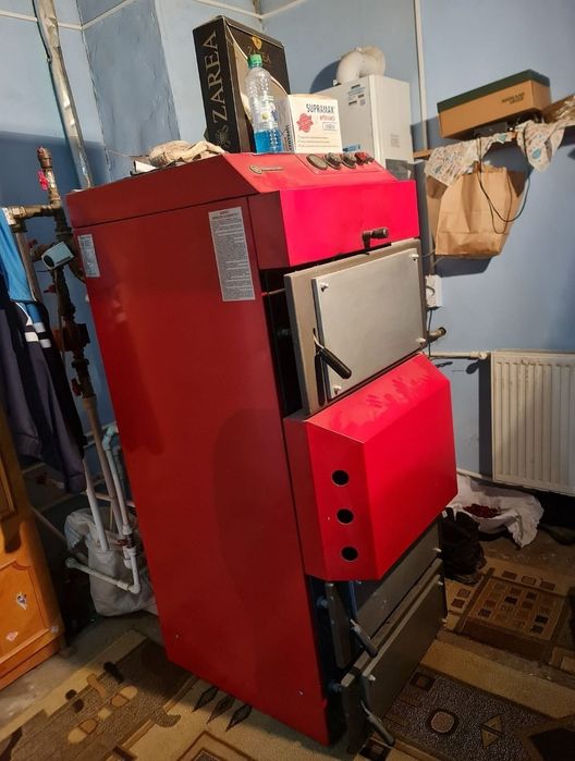 Centrală termică pe lemne cu gazeificare