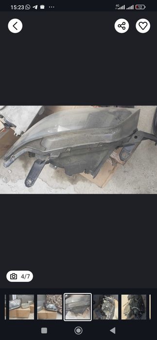 Mitsubishi outlander фары