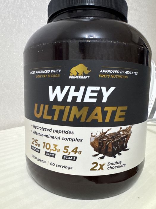 Протеин Primekraft Whey Ultimate двойной шоколад