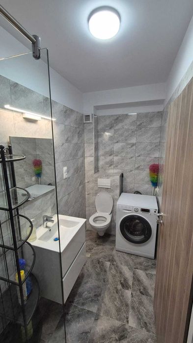 Ghimbav | nou | 3 camere | 2 bai | etaj 1/2 | mobilat 2024 | parcare