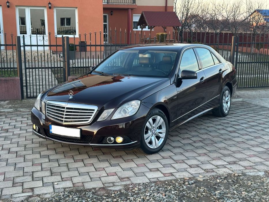 Mercedes E 200 2.2 Cdi an 2010 euro 5 inm ro. acte la zi fiscal