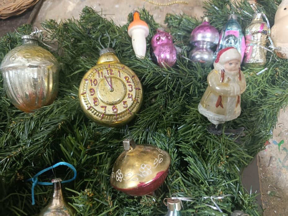 Ёлочные игрушки ссср