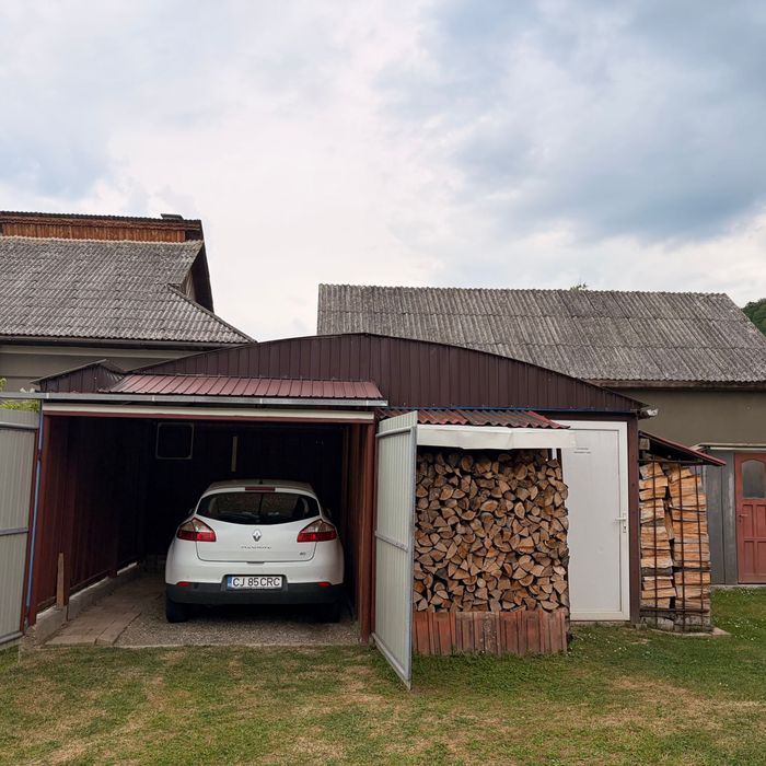 Casa cu anexe, curte, gradina, livada, padure