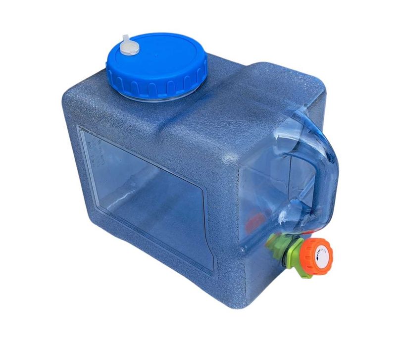 Туба за вода с кранче - 12 литра за камион или каравана