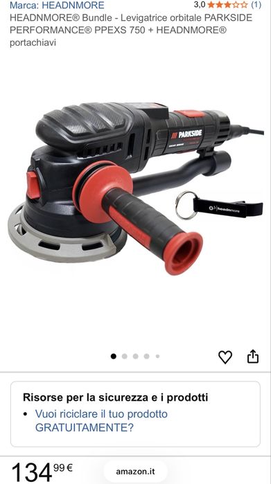 MDM vinde: Slefuitor Parkside PPEXS 750 A1.