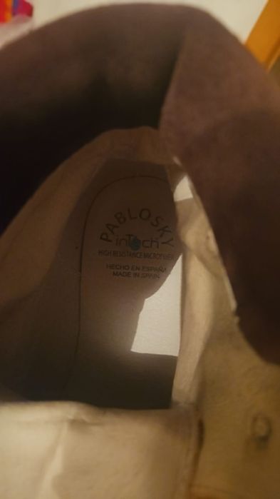 Pablosky новые оригинальные испанские ботинки