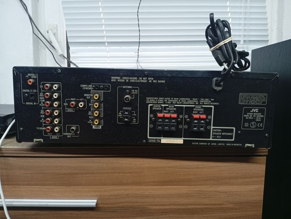 5.1 канален ресивър JVC