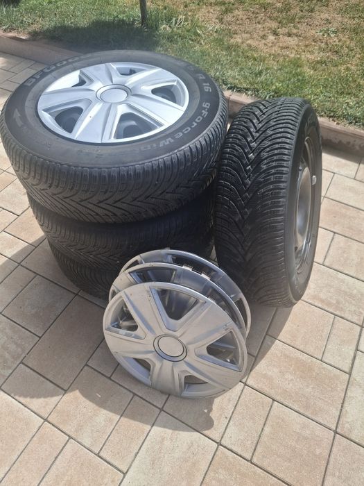 Roti Duster 5x114,3, anvelope 215 65 16 BF Goodrich