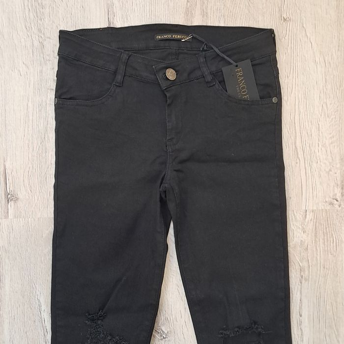 Дамски дънков панталон Franco Ferycci, размер 38 / M/ .