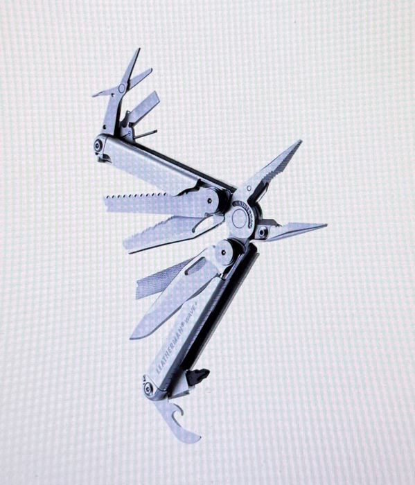 Мультиинструмент LEATHERMAN Мод. WAVE+ SILVER