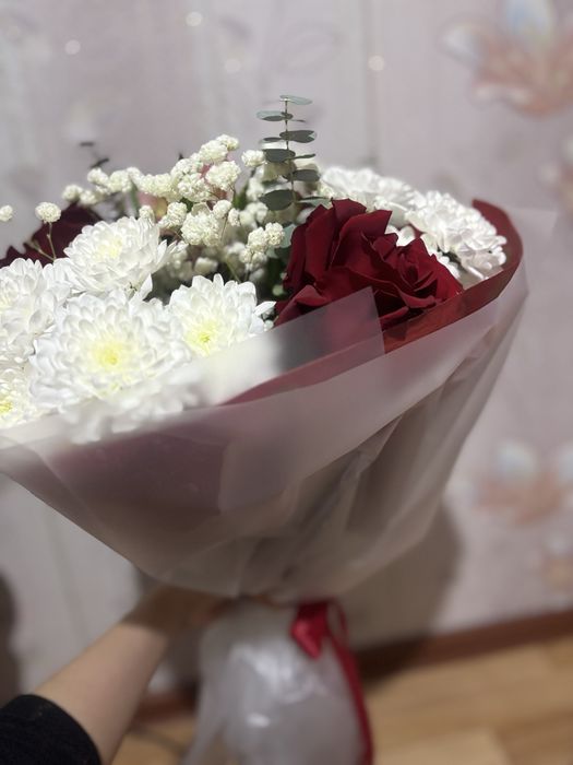 СРОЧНО сатылады.Букет цветы свежие!