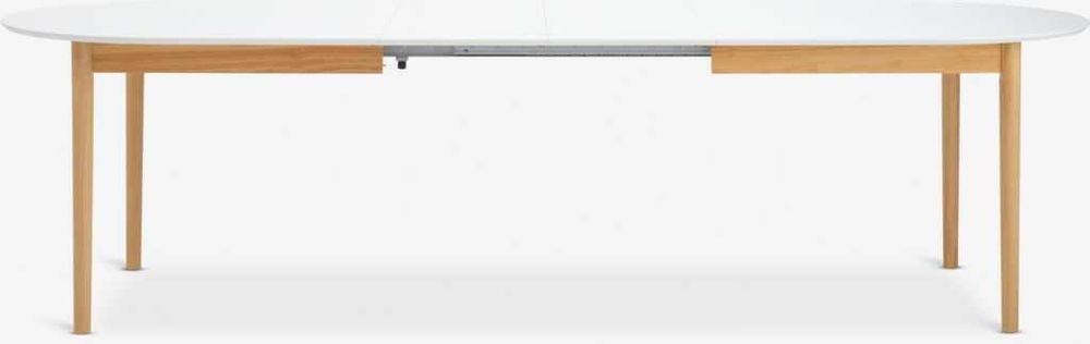 [ -11% ] Маса MARSTRAND 100x200/280 бяло/натурал