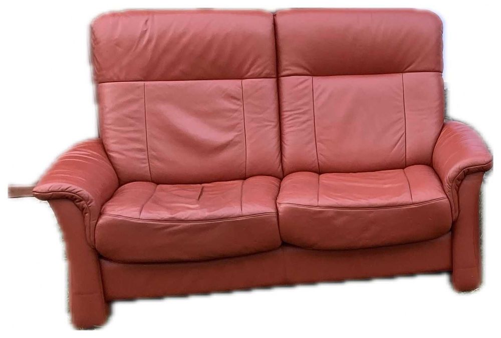 Set Canapele "Theatre" 3+2+1 PIELE NATURALA /Ackerley Rosu