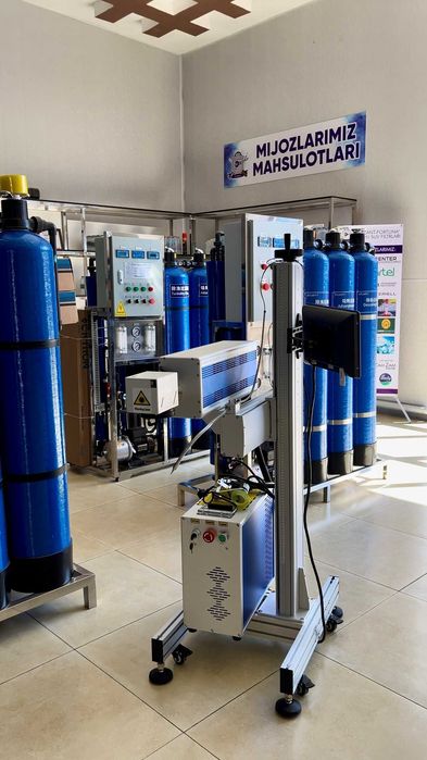 Sana yozish printeri, принтер даты, lazer printer,СО2 лазерный принтер