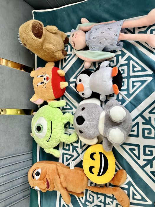 Продам маленькие мягкие игрушки,можно купить на хватайку