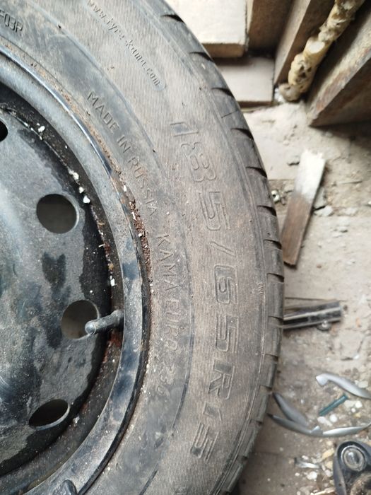 Резина с диском запаска