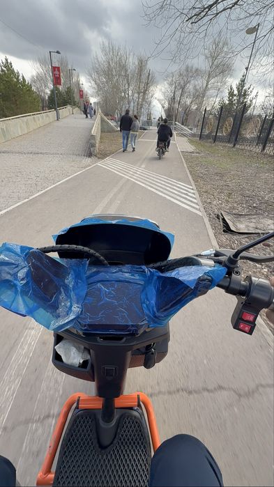 новый электро скутер Самурай