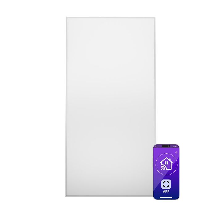 Panou radiant cu infraroșu Alb 60x120