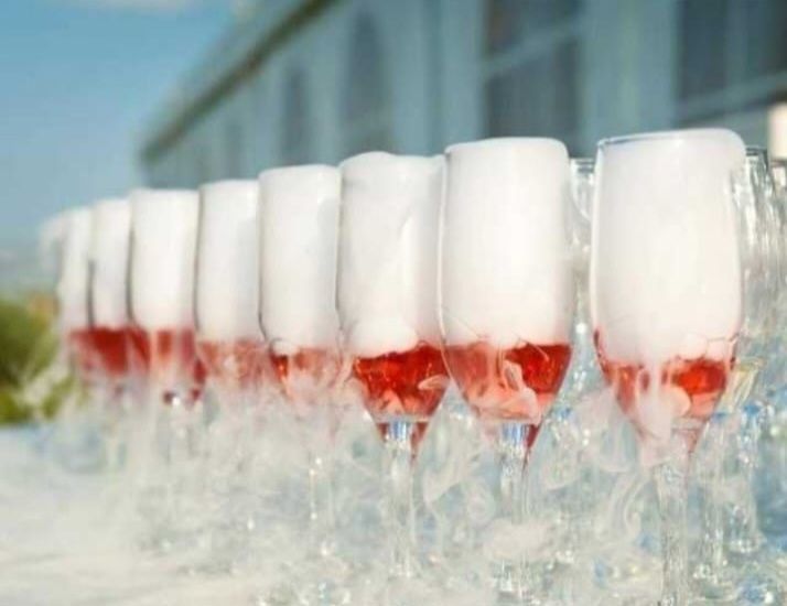 Fum greu/ vulcani/cabina foto/platformă video/ tort de shot-uri