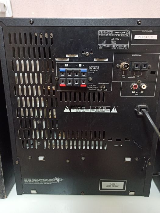 KENWOOD RXD500 работи перфектно мощна и качествена и е транзисторна