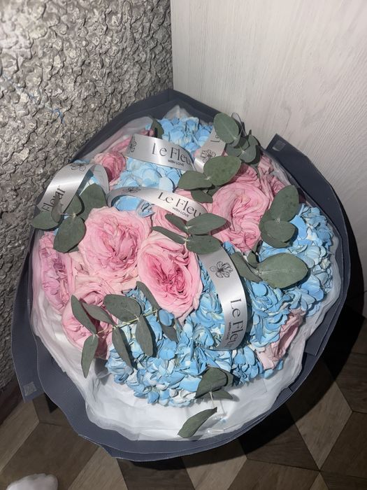 Цветы гартензия роза