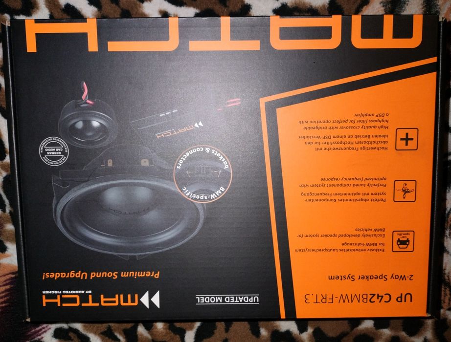 Set difuzoare MATCH UP C42BMW-FRT.2 dedicate BMW Seria 3 F30 Seria 5 G