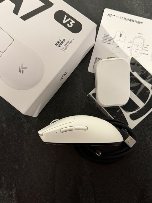Игровые мышки: Mchose A7 V3 PRO+
• Сенсор: PAW3950 Ti 
• Частота опрос