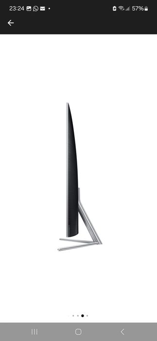 Televizor QLED Curbat Smart Samsung, 138 cm, 55Q7C, 4K Ultra HD, Clasa B( 1199 lei pret fix)oferta de weekend