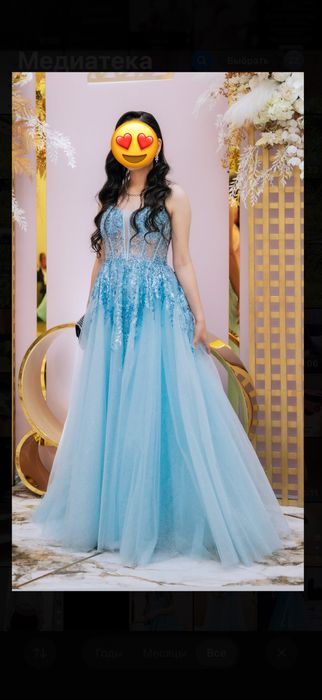 Пышное платье на выпускной