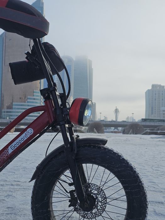 Электровелосипед леопард