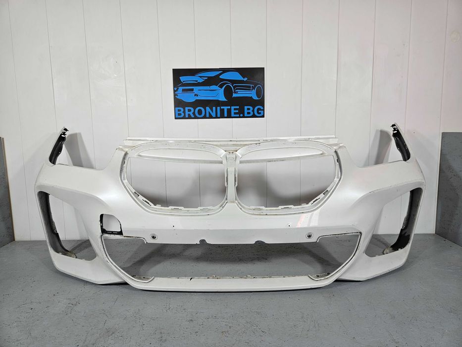 Предна броня BMW X1 F48 M-SPORT LCI БМВ Х1 Ф48 М спорт 2019- 2022