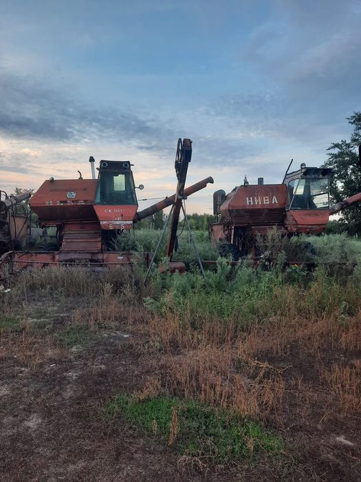 Комбайн нива жатки