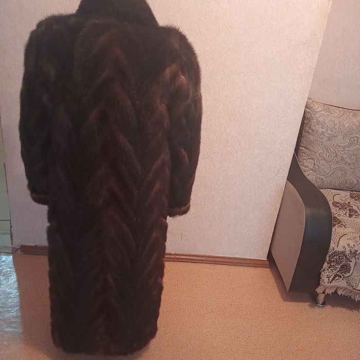 Шуба норковая, б/у