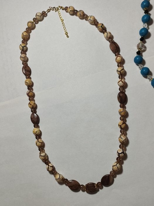 Колье из натуральных камней