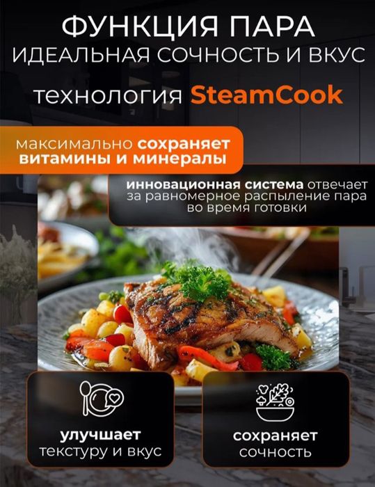 Аэрофритюрница аэрогриль aerogril UAKEEN ZL-1709 Мультипечь