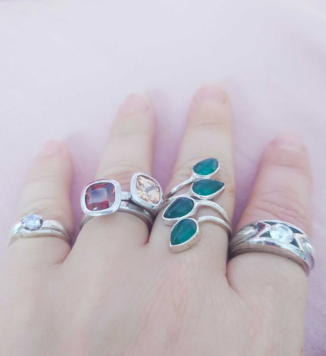 Дамски сребърен пръстен 925