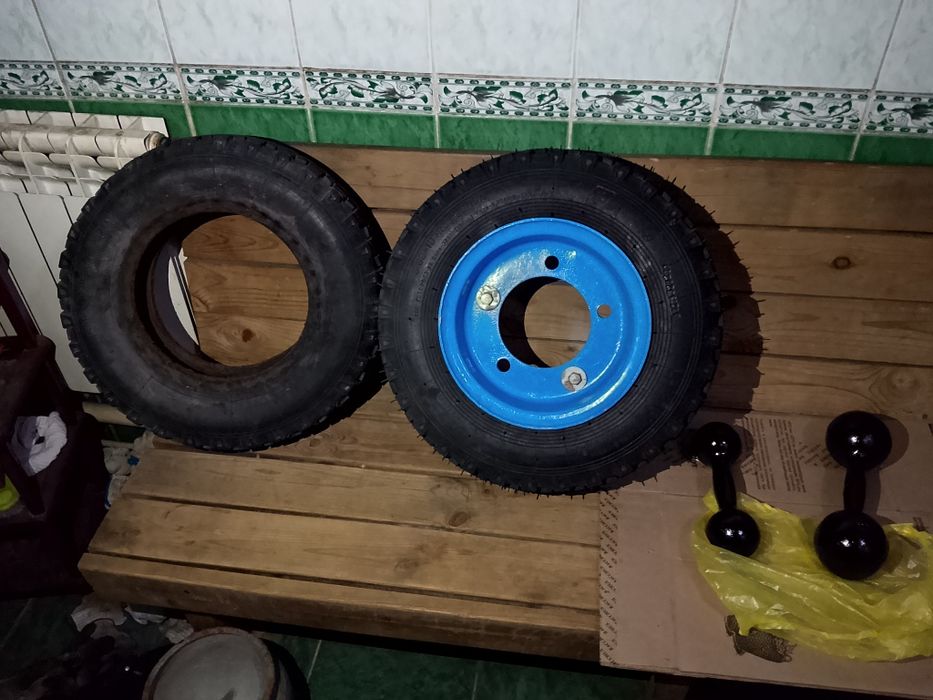 Баллоны на тележку