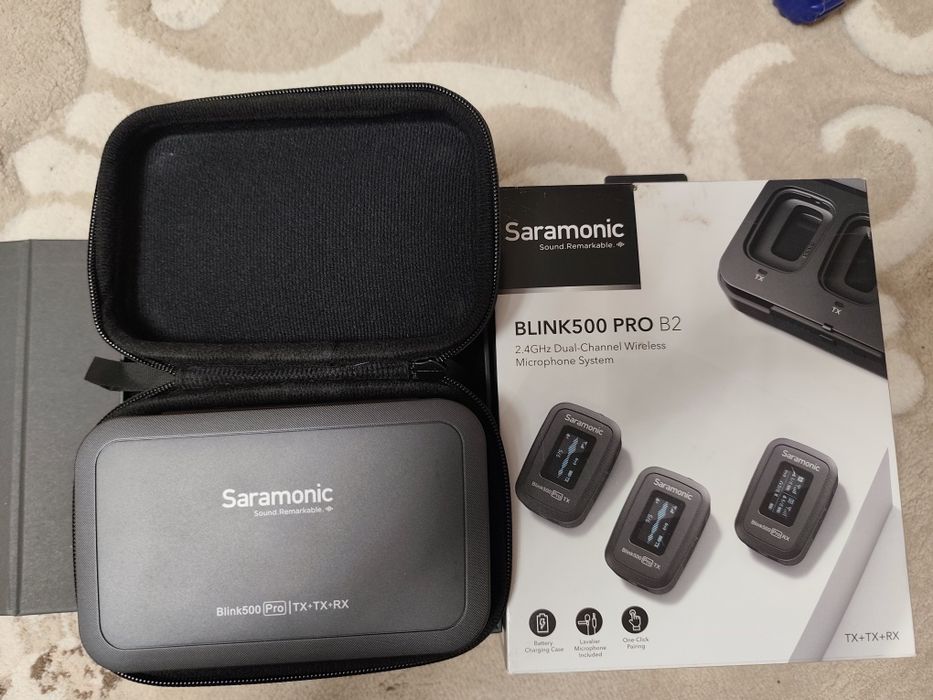 Lavaliere  Saramonic Blink 500 pro B2 Wireless compactă Digitală