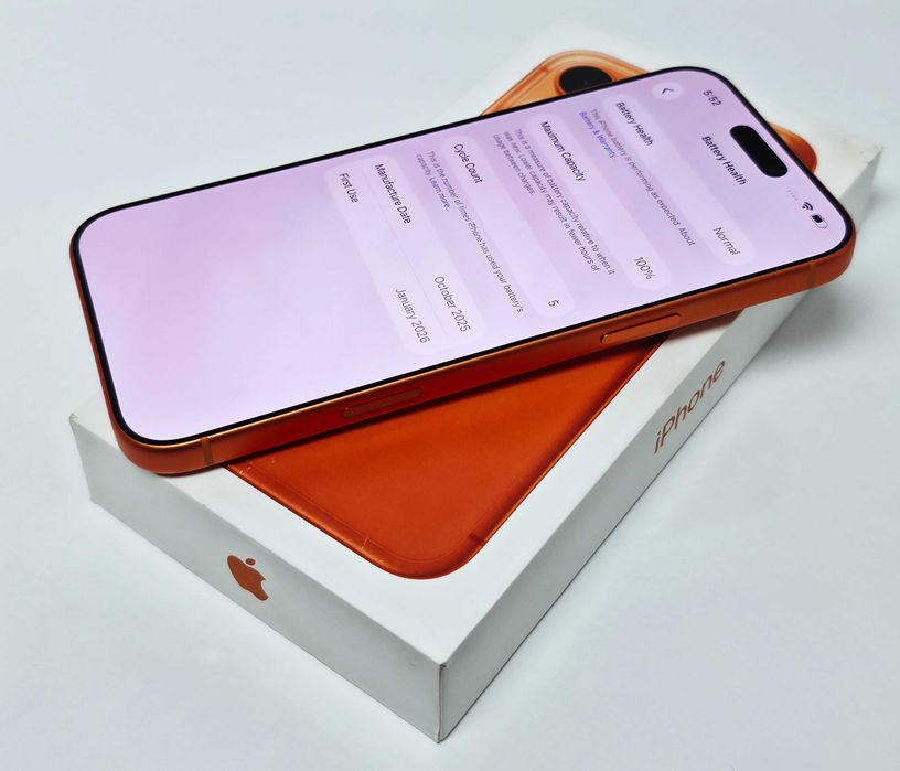 НОВ•iPhone 17 Pro Max 256GB Cosmic Orange