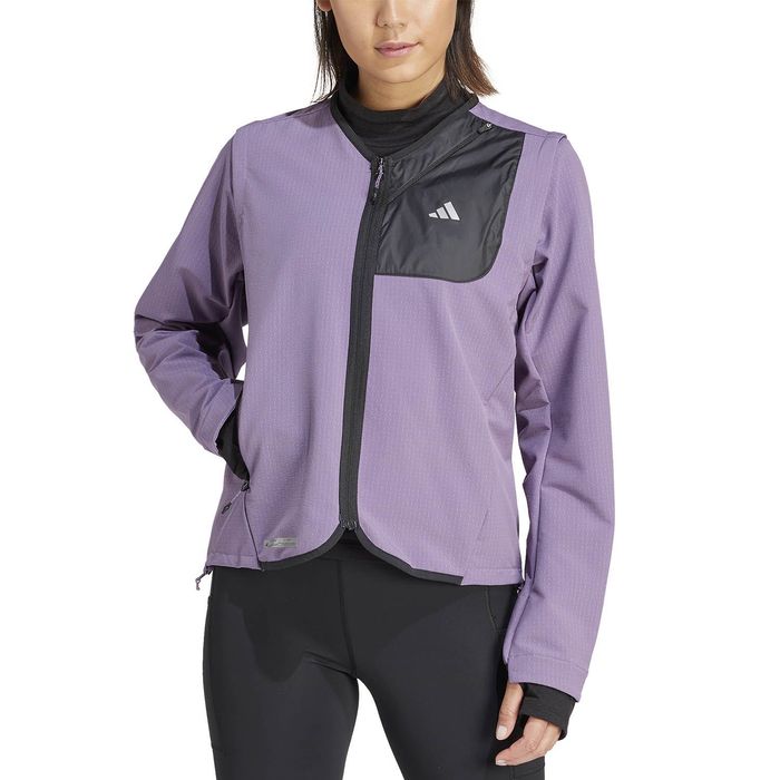 Дамско горнище : Adidas Women’s Running Jacket Ultimate Cold Shadow Violet XS