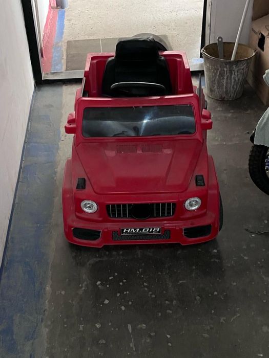 Машинка и велосипед