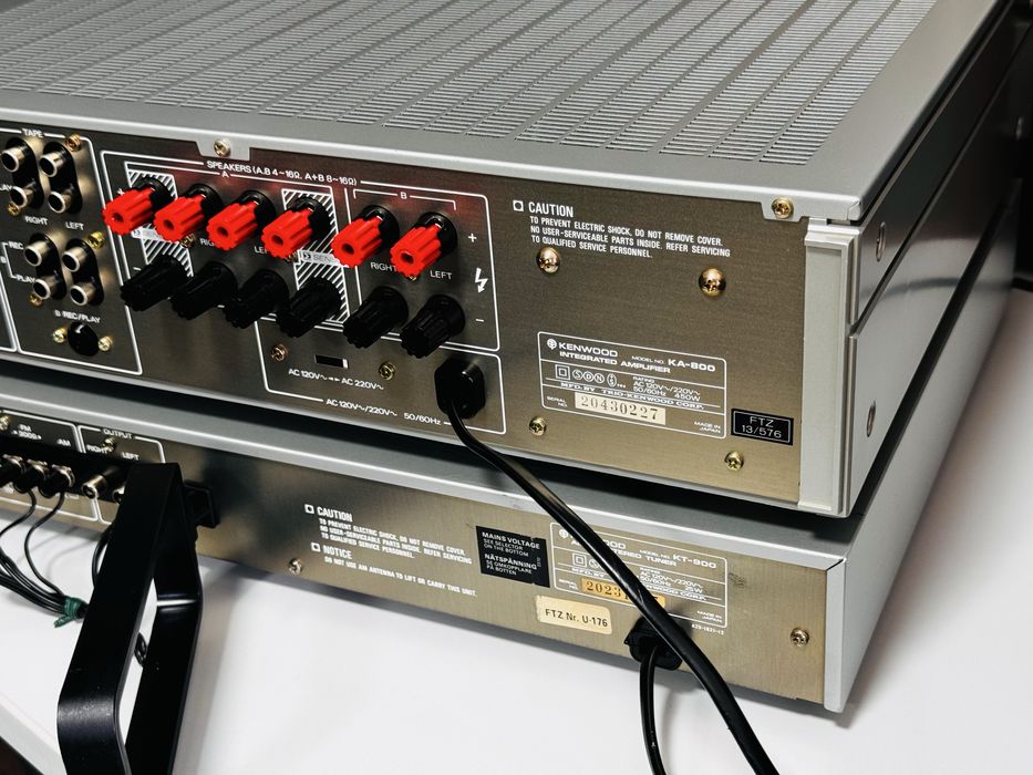 Tuner cap de serie KENWOOD KT-900,Japan,anii 1980,stere,recepție bună