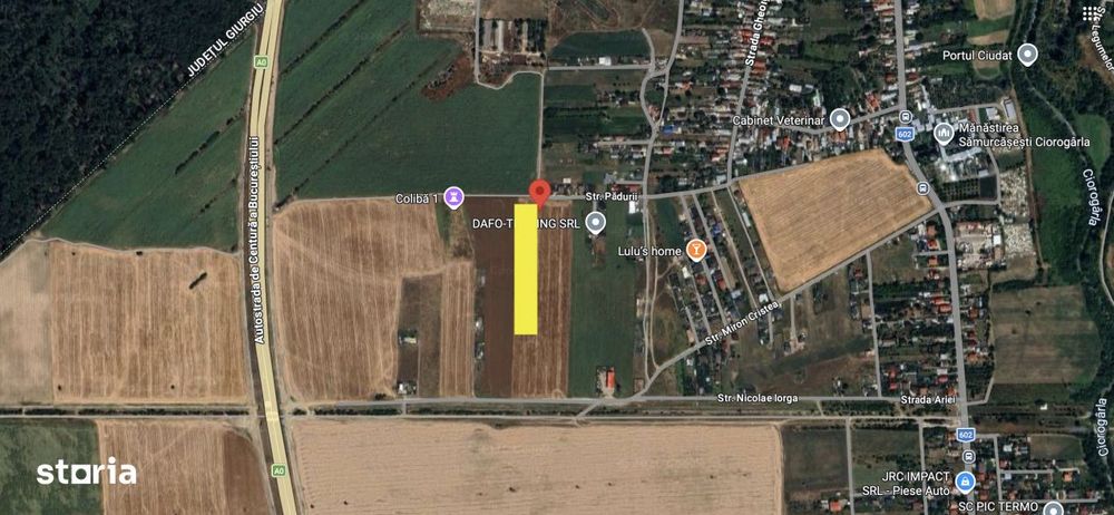 Oportunitate de Investitie Teren Intravilan Ciorogarla 5000MP Deschide